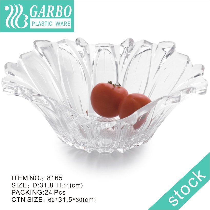 13inch square edge best plastic plates for dinner party