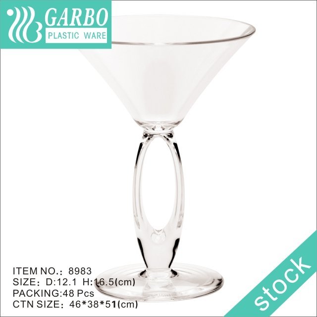 7oz vivocci unbreakable plastic stemless wine glasses
