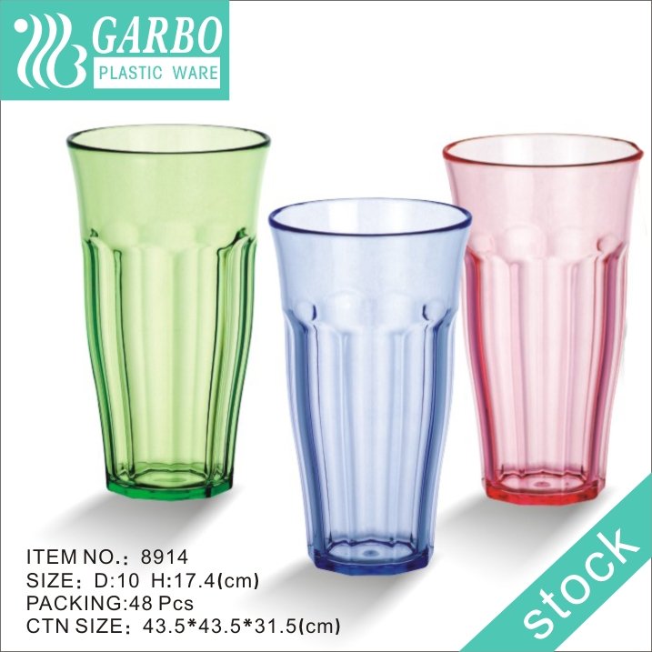 tall 660ml/23oz clear PC beer glass cup for Restaurants, Bars, Parties