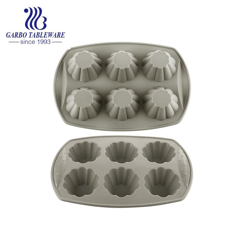 Silicone Molds For Baking Chocolate Cake Mold 8 Holes Round Silicone Baking Mold