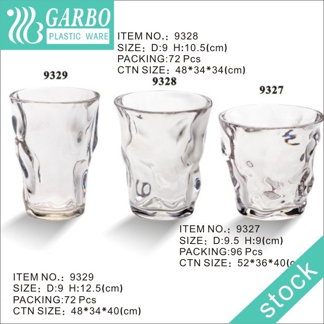 Plastic Unbreakable Cup 35cl reusable polycarbonate juice tumbler