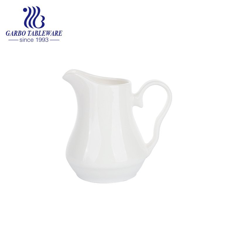 1400ml New bone china Arabic style teapot custom restaurant dinnerware