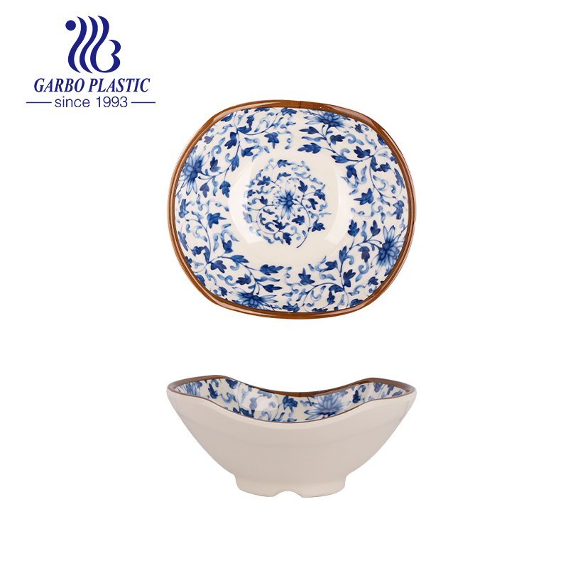 Durable Hard Plastic Mini Appetizer Plates Mulit-functional Home Table Serving Sauce Dishes