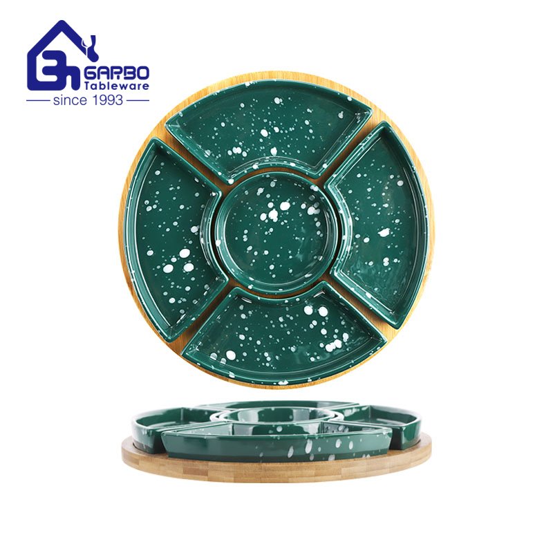 Wholesale unique custom pumpkin shape colored large 1.8L ceramic soup pot with lid