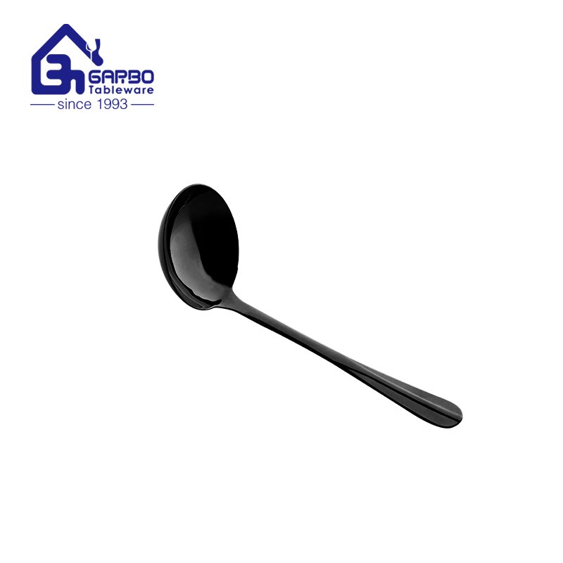 high quality  mirror polish 201ss kitchen utensils of black color Salad Forks